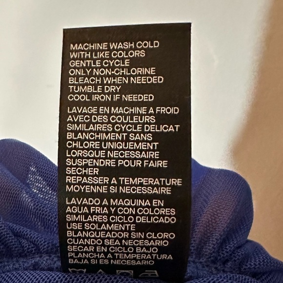 NWT Good American Women's Mesh Ruched Maxi Skirt in Capri Blue Size XL - Picture 11 of 14